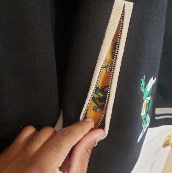 Mens Puma Varsity Jacket Size Large - Picture 5 of 9